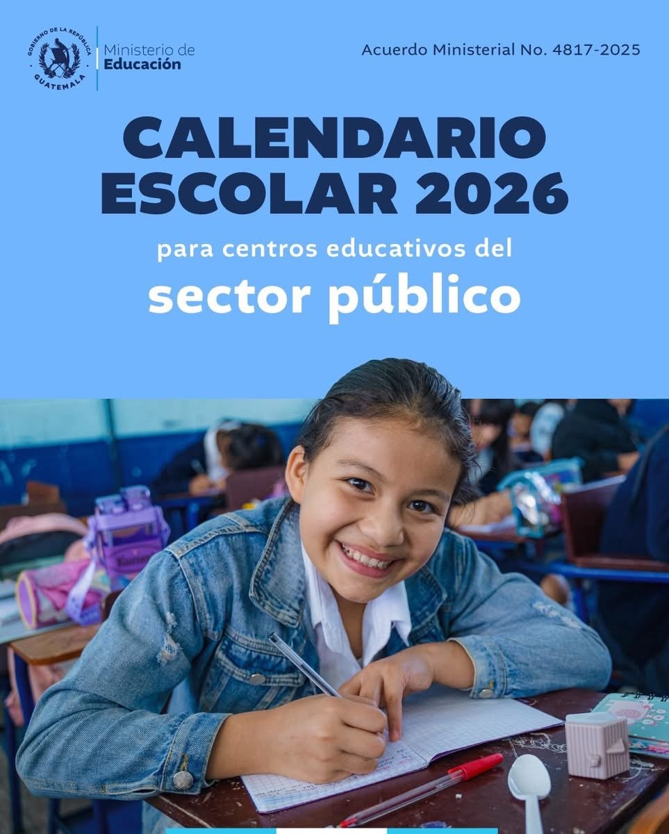 Calendario escolar 2026 sector oficial en PDF